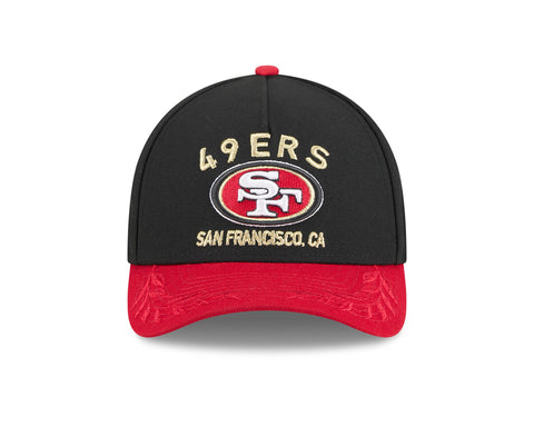 Gorra New Era 940 M-Crown Draft NFL 25 San Francisco 49ers AJUSTABLE