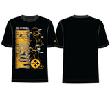 Playera New Era Training 26 Black NFL Pittsburgh Steelers Hombre