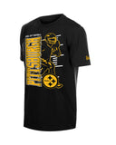 Playera New Era Training 26 Black NFL Pittsburgh Steelers Hombre