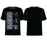 Playera New Era Training 26 Black NFL Las Vegas Raiders Hom,bre