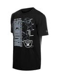 Playera New Era Training 26 Black NFL Las Vegas Raiders Hom,bre