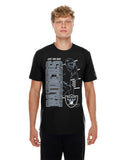 Playera New Era Training 26 Black NFL Las Vegas Raiders Hom,bre