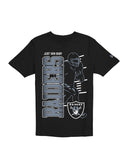 Playera New Era Training 26 Black NFL Las Vegas Raiders Hom,bre