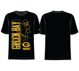Playera New Era Training 26 Black NFL Green Bay Packers Homnbre