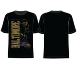 Playera New Era Training 26 Black NFL Baltimore Ravens Hombre