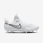 Zapato Cleats Nike Huarache Lax 25 Adulto Blanco