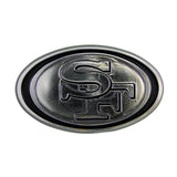 Auto Emblema Plástico Logo NFL  San Francisco 49ers