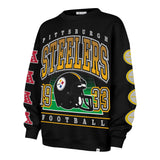 Sudadera 47 Para Dama Oversized 25 NFL Pittsburgh Steelers