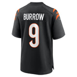 Jersey Game Bengals Burrow TC NIÑO