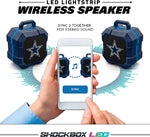 BOCINA SOAR NFL SHOCKBOX LED PATRIOTS