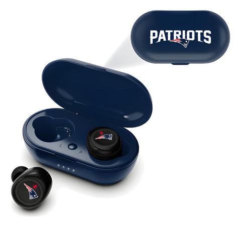 Audífonos Inalámbricos Earbud Bluetooth NFL Patriots