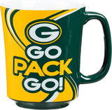 Taza De Cerámica 400ml Evergreen Con Caja Packers