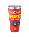 Termo NFL 26 Metal Tumbler Chiefs 650 ml