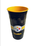 Vaso NFL 26 Party Cup Steelers 1 Lt.