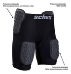 Calzonera Lycra Schutt con Protección Protech Tri Negro Youth