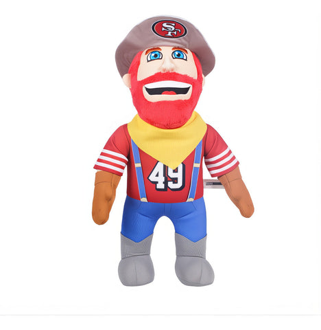 Peluche Plush Team Mascot Ebase 4 San Francisco 49ers