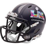 Casco Mini Speed Riddell SB60 Champs NFL Seattle Seahawks