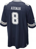Jersey Game Dallas Cowboys Troy Aikman TC Adulto - NERIAS DEPORTES
