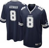 Jersey Game Dallas Cowboys Troy Aikman TC Adulto - NERIAS DEPORTES