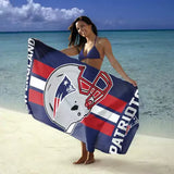 Toalla Fiber Beach Towel Patriots