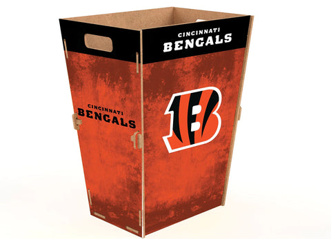 BOTE MADERA TRASH BIN BENGALS FAN CREATIONS