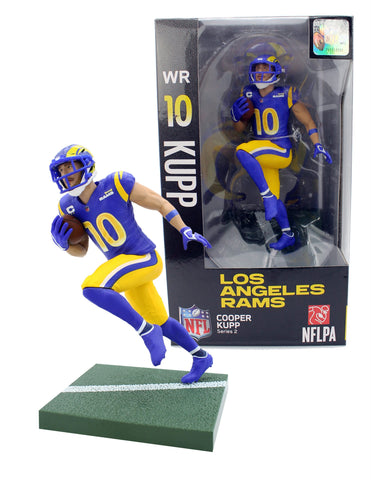 FIGURA IMPORTS DRAGON NFL RAMS COOPER KUPP 6" SERIES 2