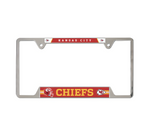 Porta Placa WinCraft Metálico Chiefs