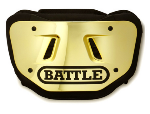 Back Plate Battle Chrome Adulto