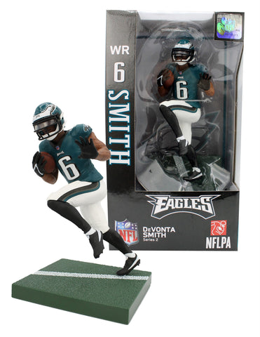 FIGURA IMPORTS DRAGON NFL EAGLES DEVONTA SMITH 6" SERIES 2