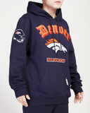Sudadera Pro Standard Old English Denver Broncos Hombre
