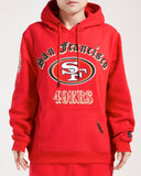 Sudadera Pro Standard Old English San Francisco 49ers Hombre