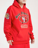 Sudadera Pro Standard Old English San Francisco 49ers Hombre