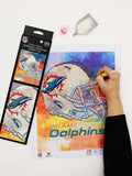 SET DE ARTESANIA PINTURA DOLPHINS