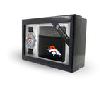 Combo Reloj Con Cartera Game Time Broncos