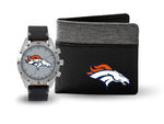Combo Reloj Con Cartera Game Time Broncos