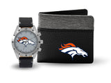 Combo Reloj Con Cartera Game Time Broncos