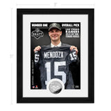 Cuadro 2026 First Draft Pick Raiders Mendoza Silver