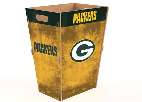 BOTE MADERA TRASH BIN PACKERS FAN CREATIONS