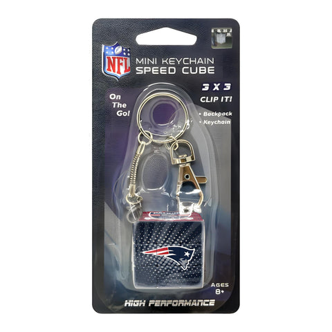 Llavero Mini Rubik NFL Patriots