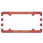 Porta Placa WinCraft Plástico 49Ers