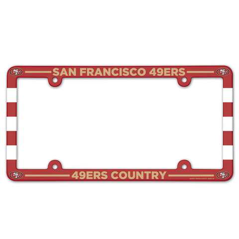 Porta Placa WinCraft Plástico 49Ers