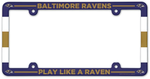 Porta Placa WinCraft Plástico Ravens