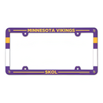 Porta Placa WinCraft Plástico Vikings
