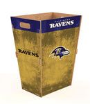 BOTE MADERA TRASH BIN RAVENS FAN CREATIONS