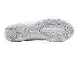 Zapato Cleats Under Armour Hammer Mid Rm Youth Blanco