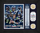 Cuadro HM SB60 Seahawks Champs Team Force Bronce