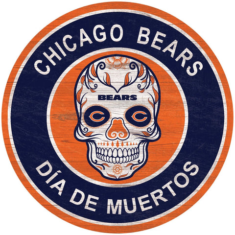 LETRERO MADERA SUGAR SKULL BEARS