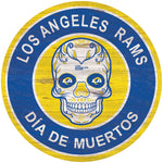 LETRERO MADERA SUGAR SKULL RAMS FAN CREATIONS