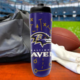 Botella Squeezy Water Bottle Ravens