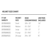 Casco Policarbonato Schutt F7 Air 2026 Con Sistema AiR-Lock Adulto - NERIAS DEPORTES